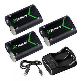 Smatree Xbox One Battery Pack 3 X 2000mah Baterã­a Recarga