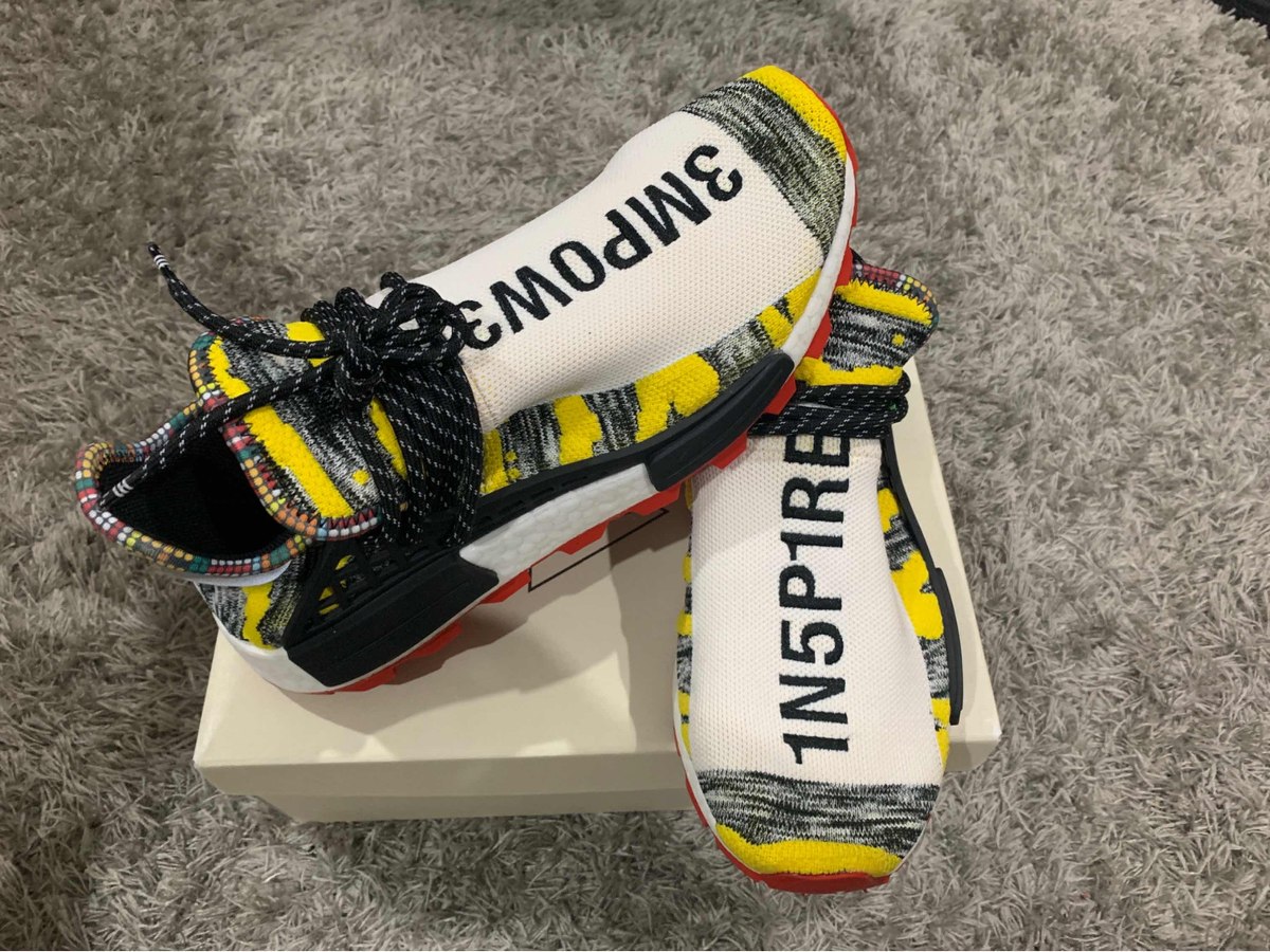 Pharrell Williams x adidas NMD Hu Pack Foot