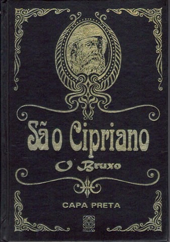 São Cipriano, O Bruxo - Capa Preta - Livro Novo - Raro