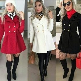 sobretudo de frio feminino