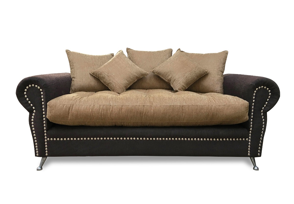 Sofa Sillon Ingles 3 Cuerpos Tela Combinada 12 790 00 En Mercado Cargando Zoom