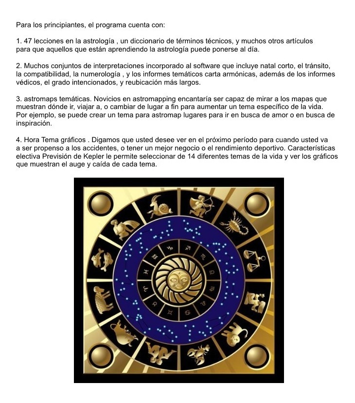 Software Kepler 7 Español Ingles Astrologia Carta Natal Software Kepler 7 Español Ingles Astrologia Carta Natal