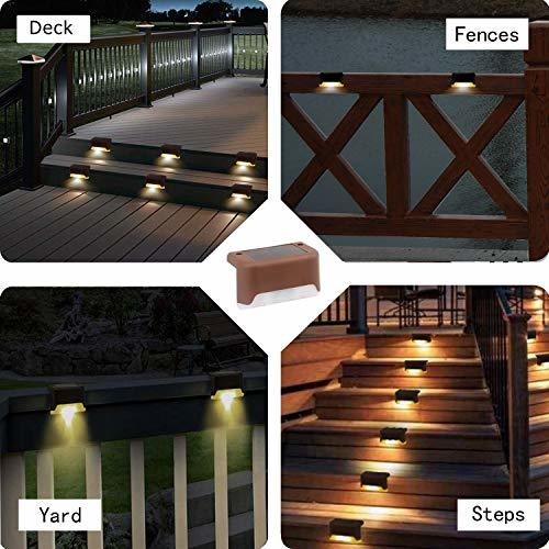 Solar Deck Lights Led Lamp Waterproof Outdoor Security Solar Deck Lights Led Lamp