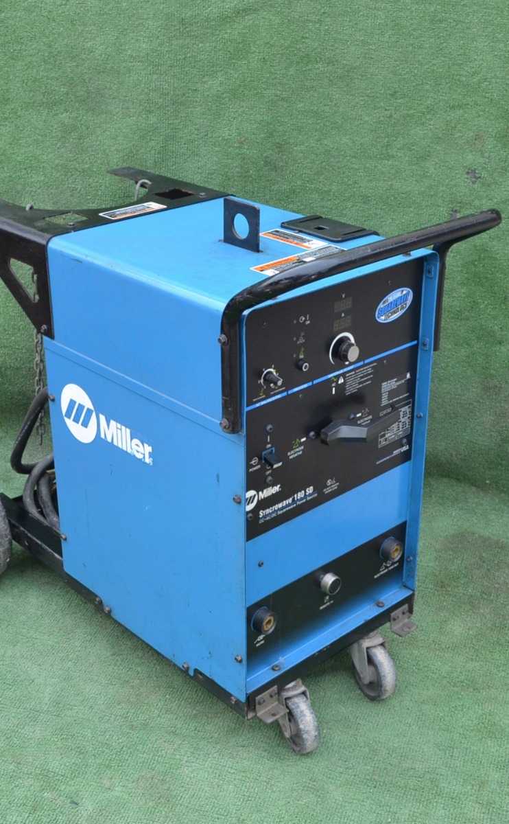 Soldadora Miller Tig Syncrowave 180 Sd Aluminio Inoxidable 38,000.