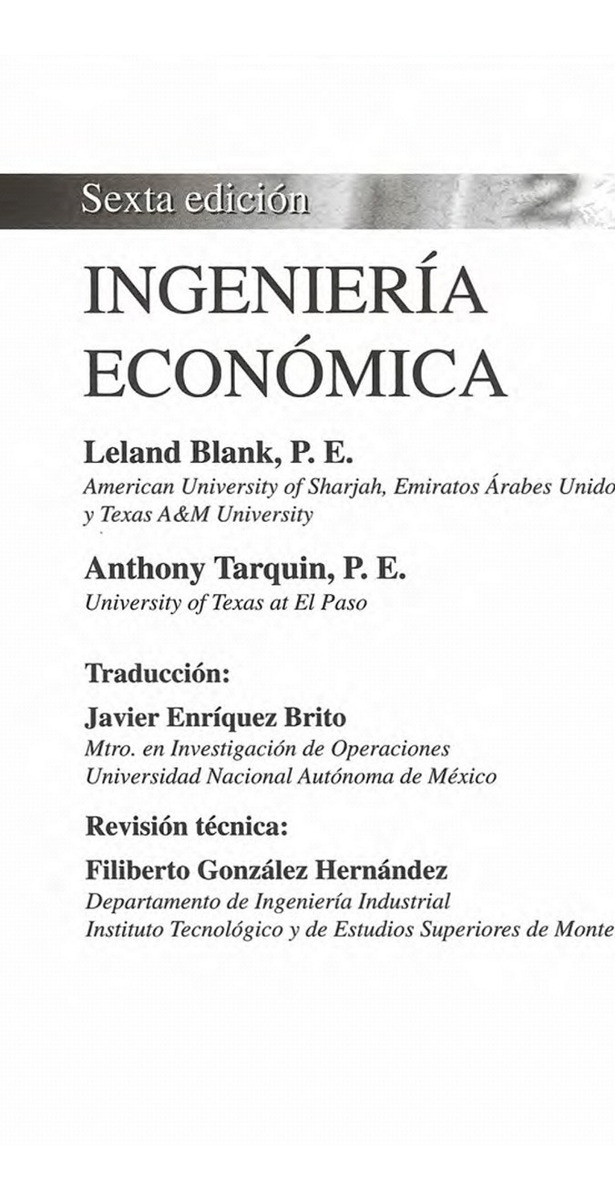Solucionario Y Libro Ingenieria Economica Leland Y Tarquin S 2