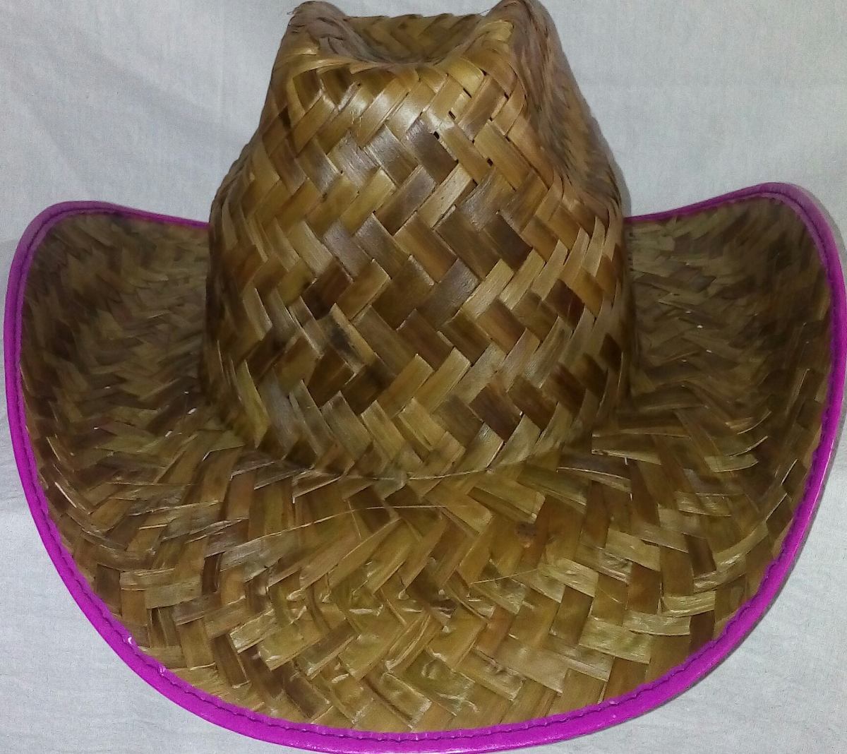 Artesanias Sombreros De Palma Sombrero De Palma , Vaquero Para Fiesta - $ 16.00 en Mercado Libre