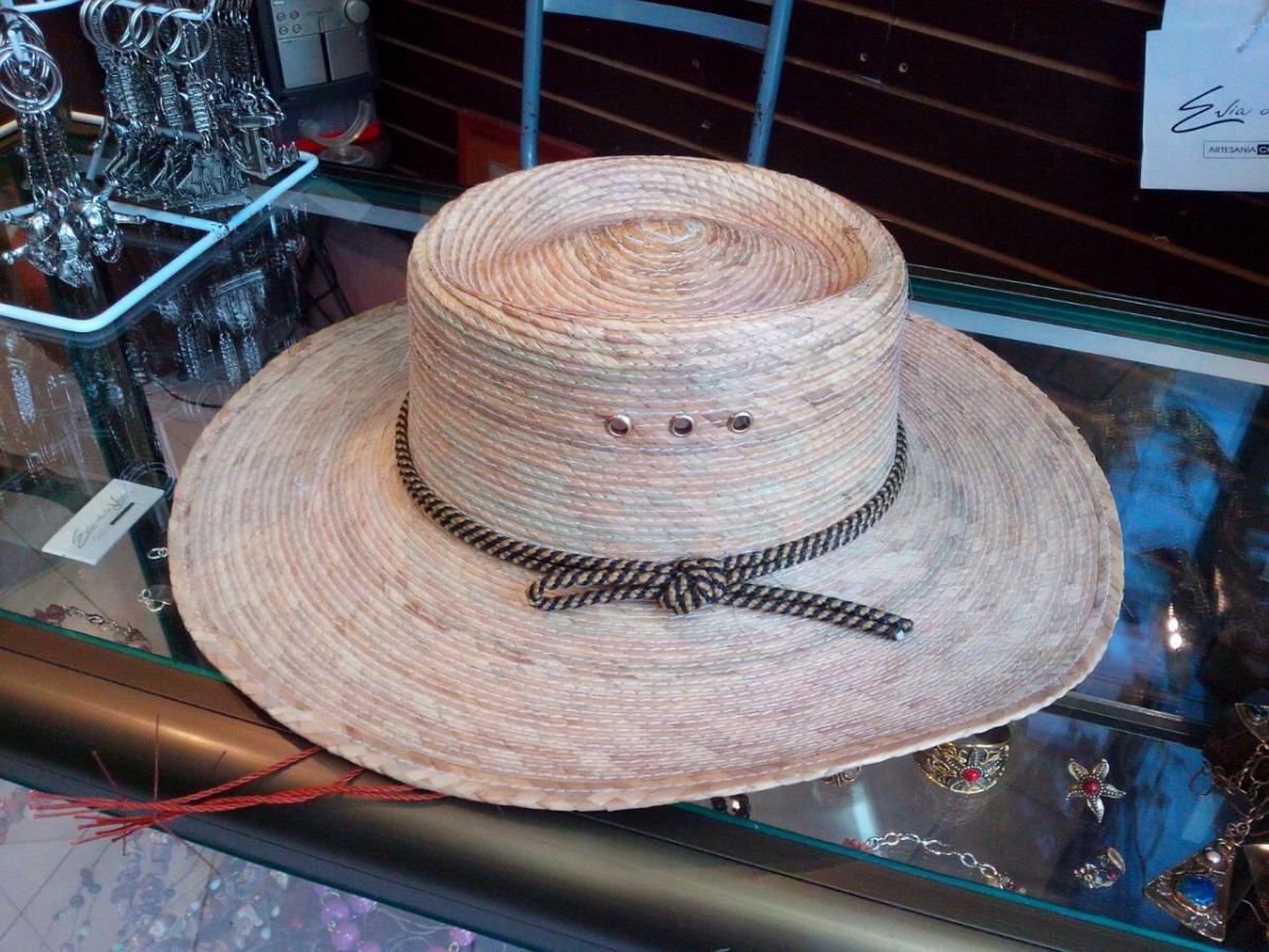 Artesanias Sombreros De Palma Sombreros De Palma Gallero, Catrin, Cholo,vaquero - $ 35.00 en Mercado