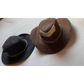Sombreros Vaqueros De Calidad Marrón Y Negro