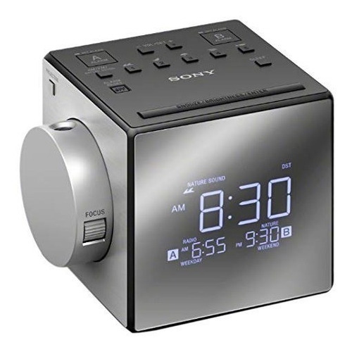 Sony Icf C1pj Reloj Despertador Con Proyector De Hora Nuevo! - $ 1,575