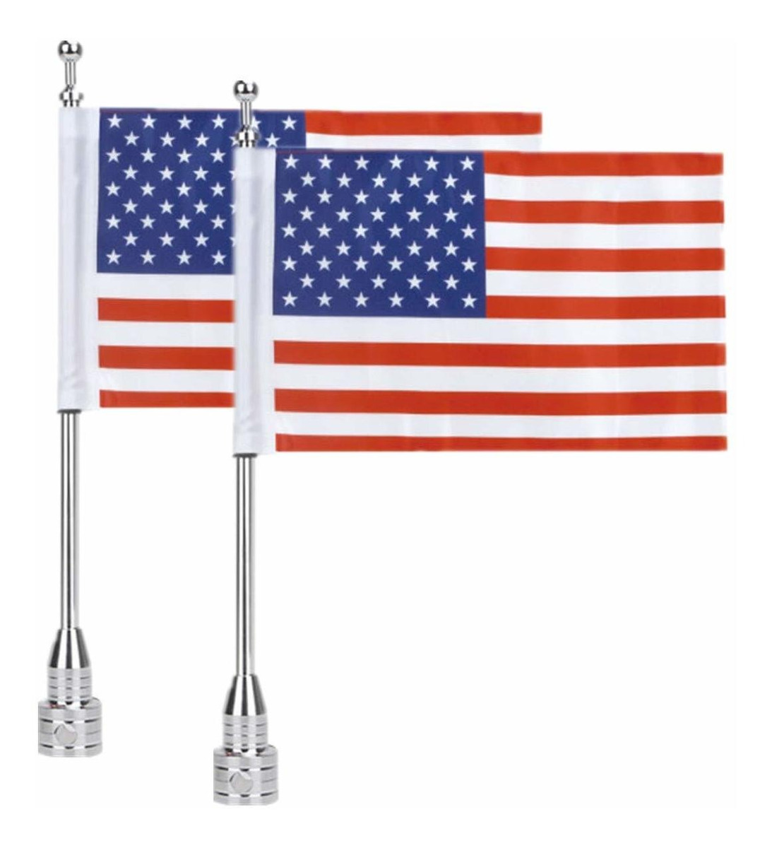 Soporte para portaequipajes de Coche con dise/ño de Bandera de Estados Unidos para Harley Davidson Honda Goldwing CB VTX CBR Yamaha