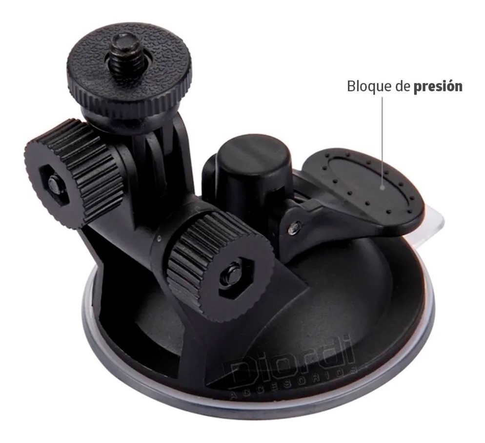 Alta calidad auto parabrisas vacío Ventosa Soporte Para GoPro