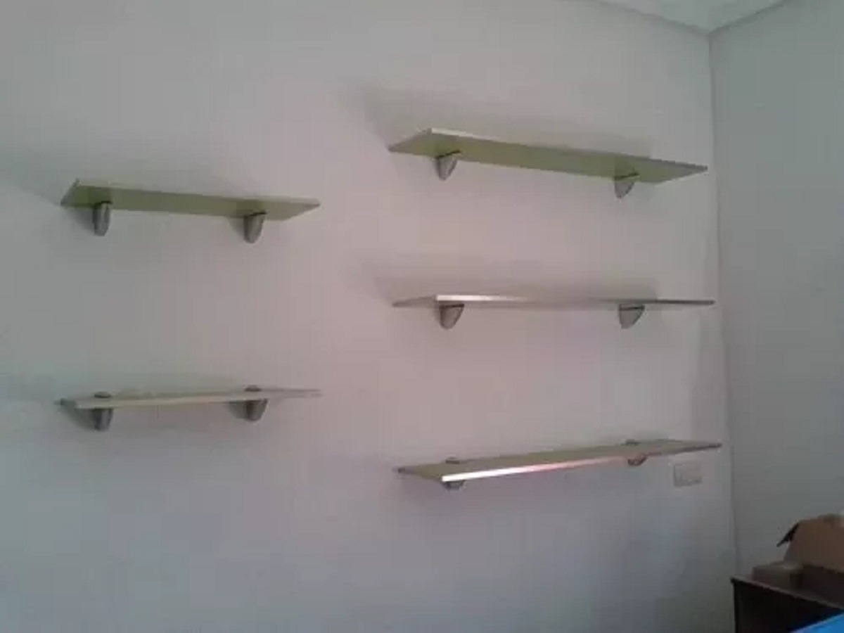 Soporte para repisas de vidrio