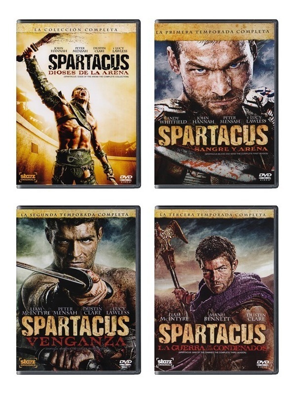 Spartacus Serie Completa Paquete Temporadas 1 2 3 4 Dvd 1 149 00 En Mercado Libre