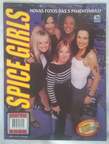 Spice Girls Revista Graphic Book 10 Especial - R$ 25,00 em 