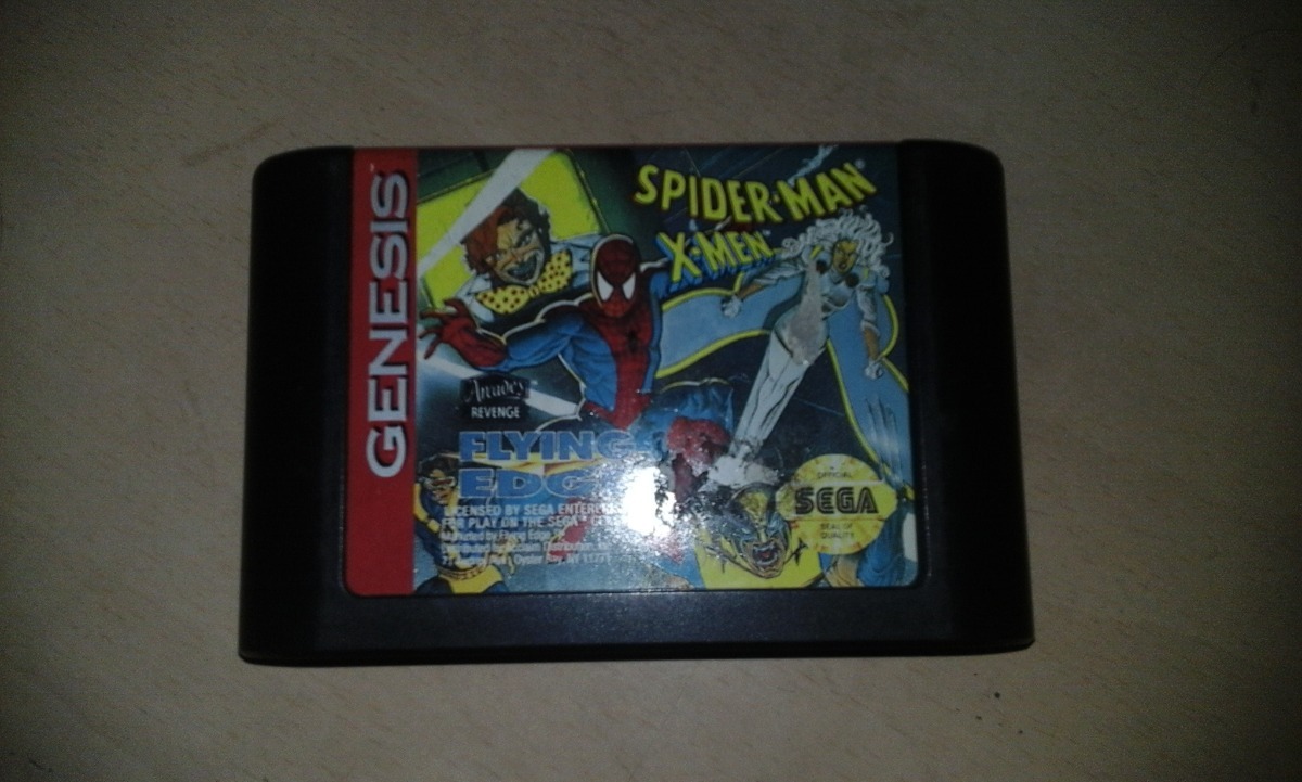 Spiderman And X Men Arcade Revenge Original Sega Genesis 45000