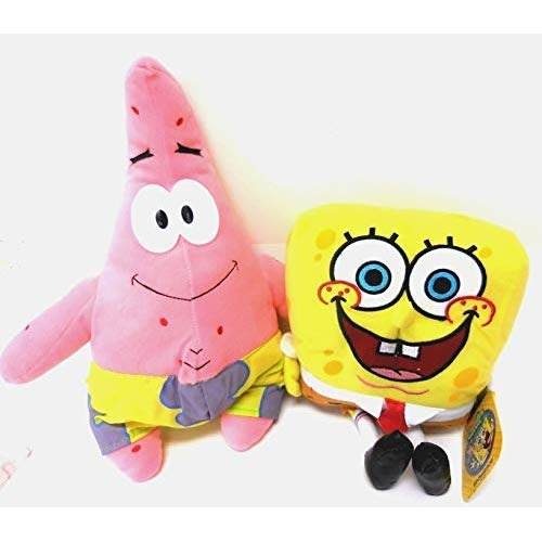 SpongeBob SquarePants Patrick & SpongeBob Plush Slippers SpongeBob SquarePants Patrick & SpongeBob Plush Slippers