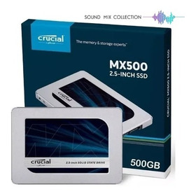 Ssd Crucial Mx500 500gb Disco Estado Solido 