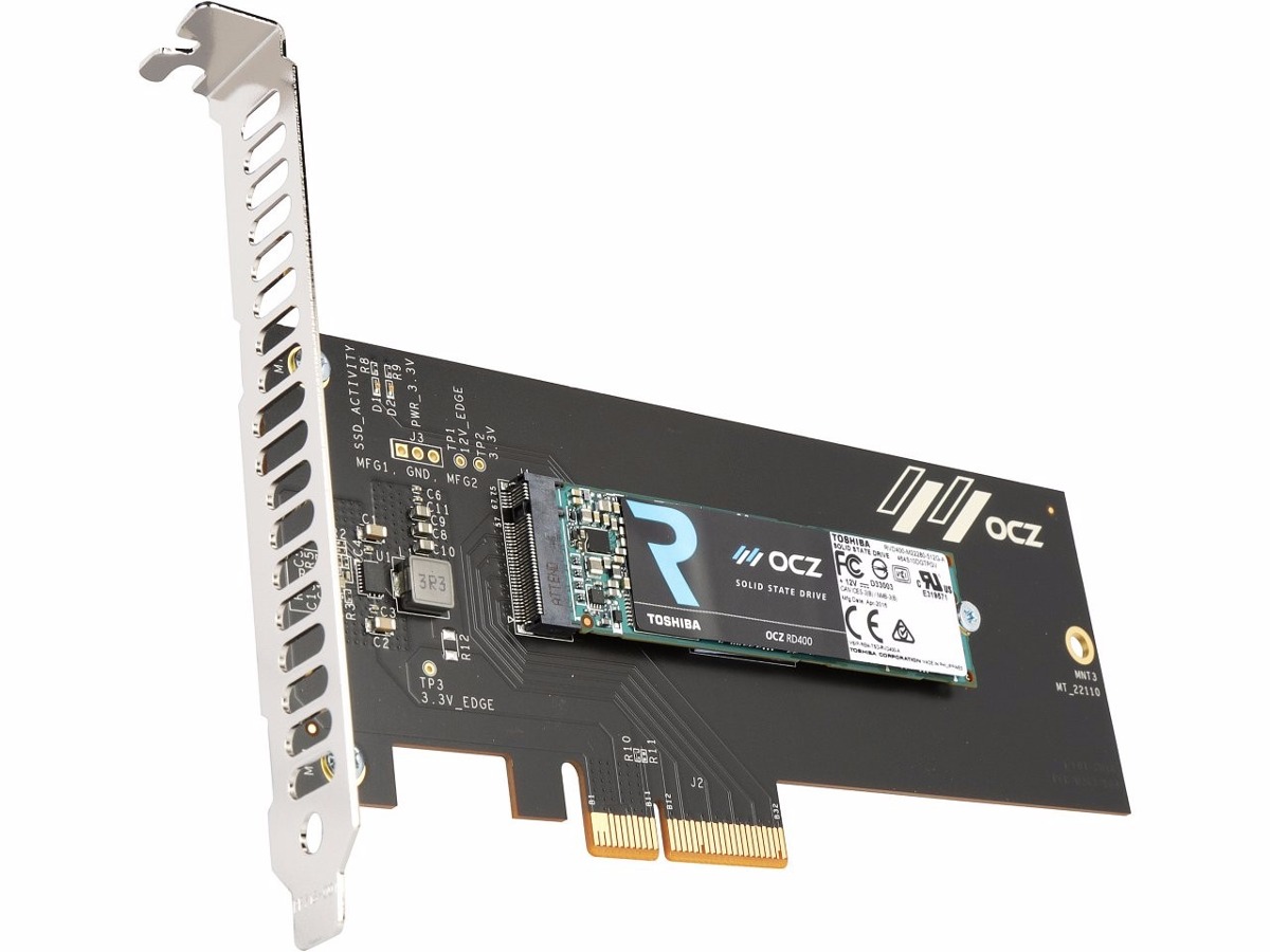 Ssd M 2 Ocz 512gb Rd400a 2280 Aic Placa Pci express 2600mb s R 1 729 