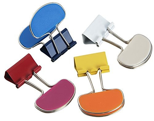staples médio vincular flagsâ inch binder clips 1 1 4 in r 199
