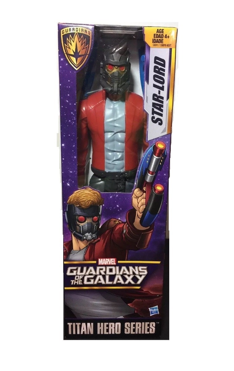 Hasbro c0311 Marvel Guardians of the Galaxy Star-Lord figura de acción Titan Hero nuevo