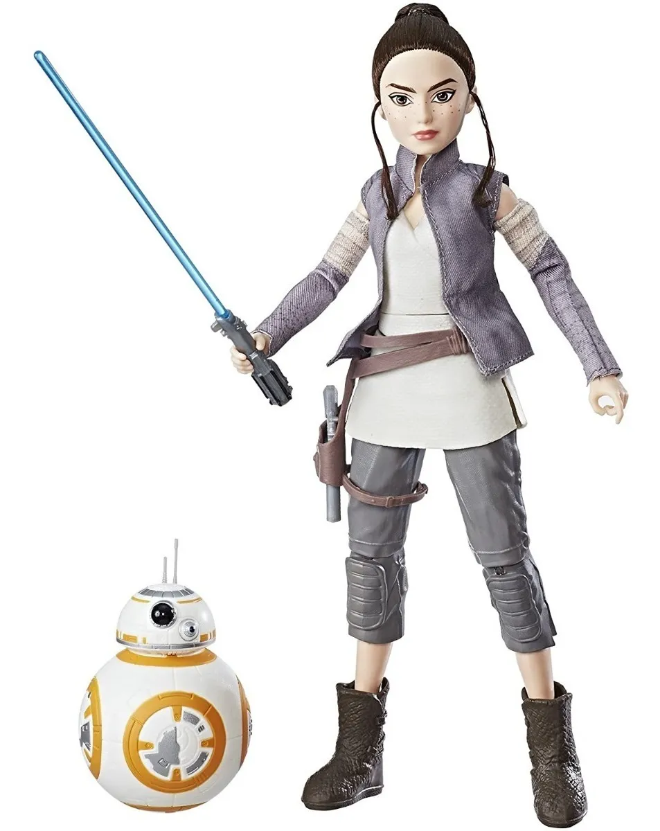 JUGUETERIA LOS SUEÑOS MAGICOS | Star Wars Forces Of Destiny Muñeca Rey Of Jakku \u0026 Bb-8 Hasbr - $ 599.00