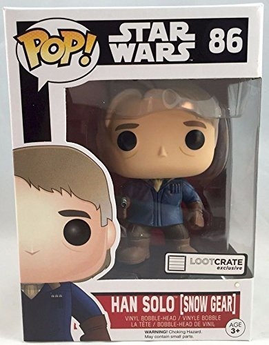 Star Wars Han Solo VII Snow Gear Exclusivo Figura de Vinilo Pop