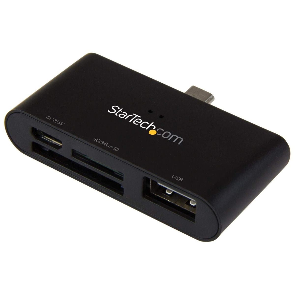 StarTech Micro USB On-The-Go Memory Card Reader//FCREADU2OTGB//For Mobile Devices