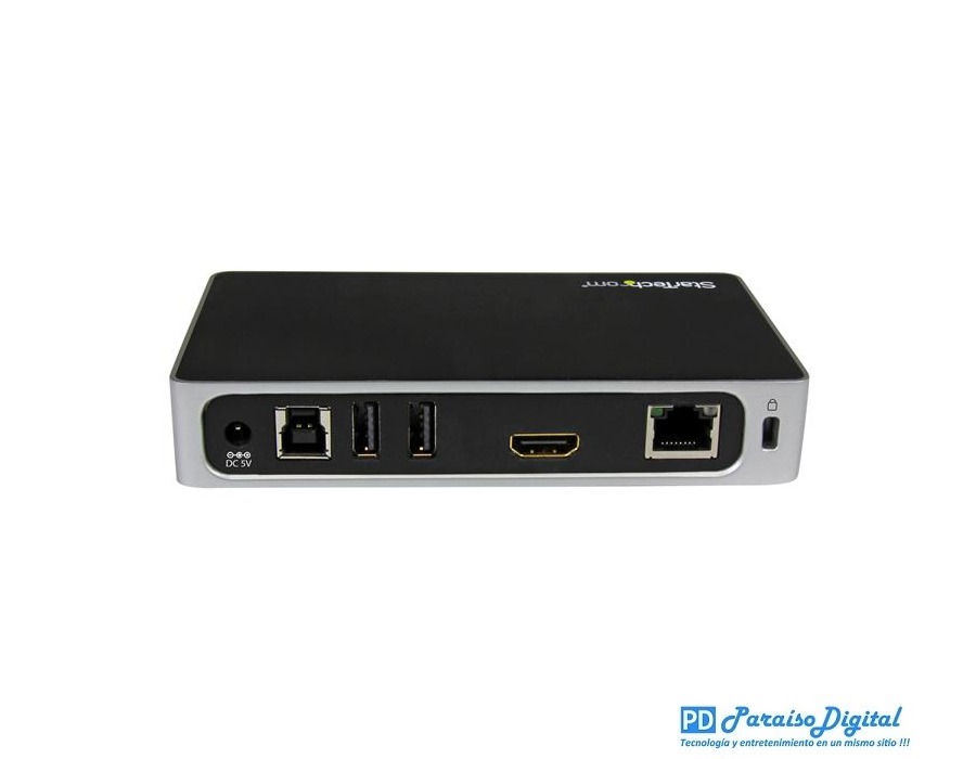 Replicador de Puertos HDMI a USB 3.0 para Ordenadores port/átiles StarTech.com USB3VDOCKH