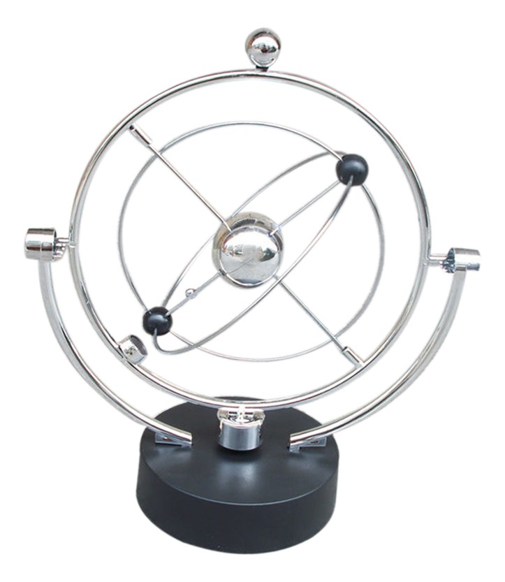 Steel Balance Toys Electronic Perpetual Motion Desk Toy