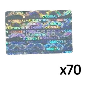 Sticker  Etiqueta Sello Seguridad Garantia Serializada