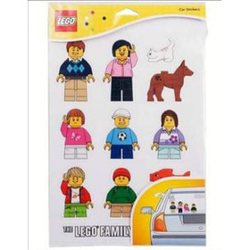 Sticker Para Ventana Familia Lego