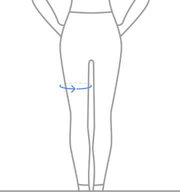 Contorno de muslo