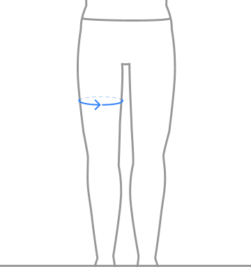 Contorno de muslo