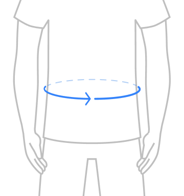 Contorno de la cintura