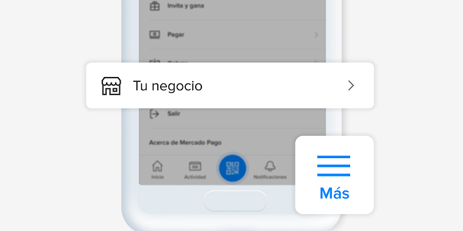 sección tu negocio