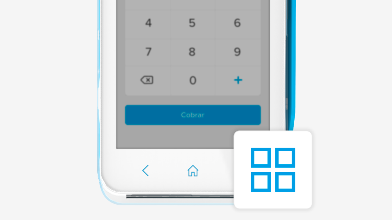 Ícono “Más” en Point Smart