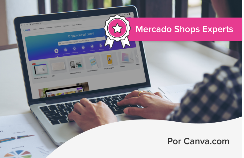 Como criar um banner para minha vitrine utilizando o Canva?