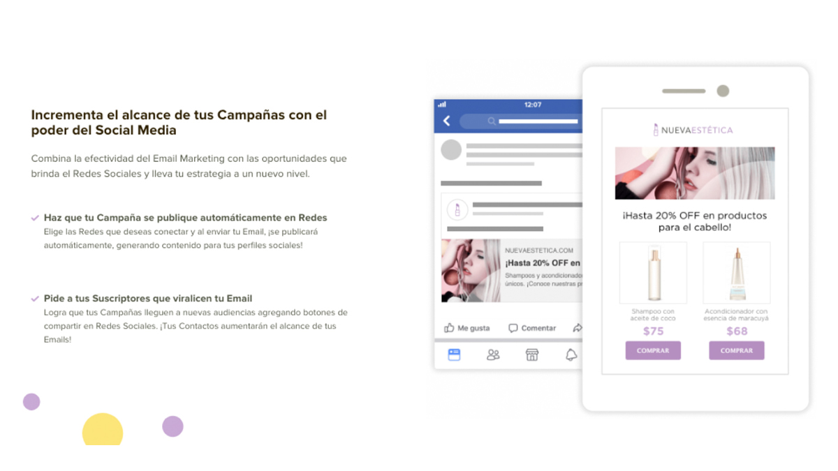 Imagen con información sobre el App