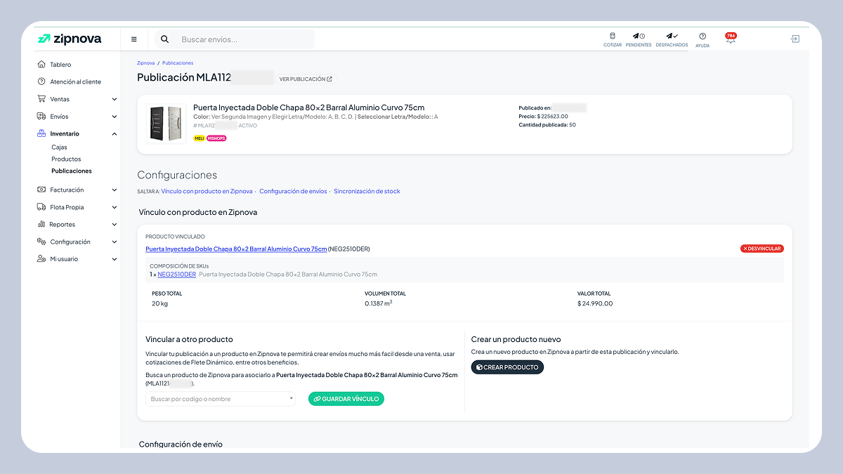 Imagen con información sobre el App