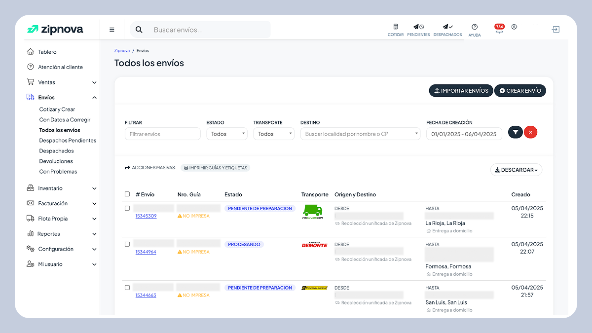 Imagen con información sobre el App