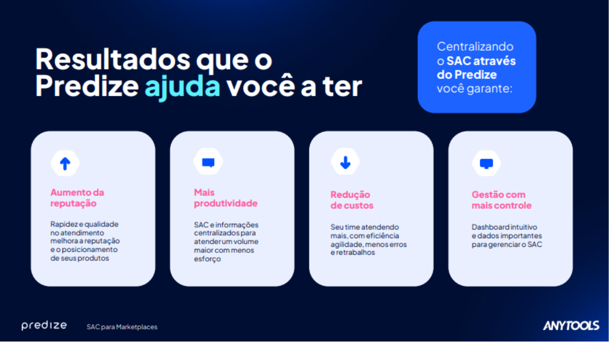 Imagem com informação sobre a App