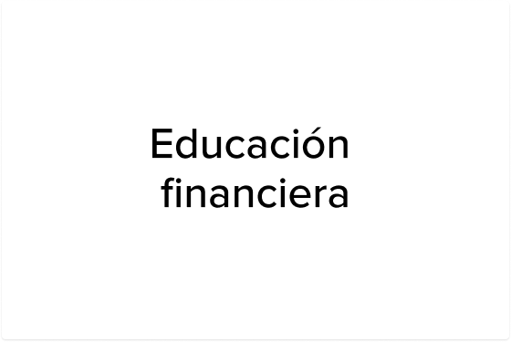 Educación financiera