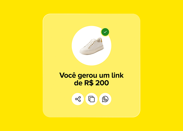 Link para pagamento