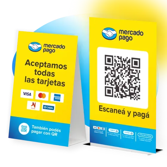 Kit QR Oficial de Mercado Pago.