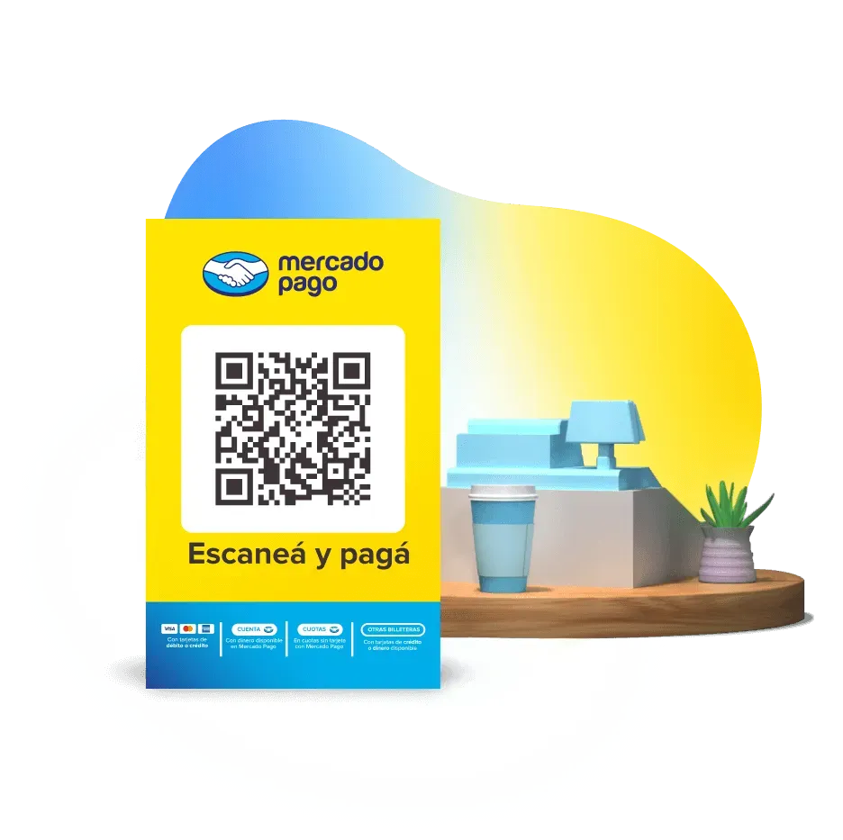 Código QR oficial de Mercado Pago.