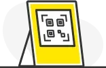 Um celular e um cartão, ilustrando conta digital e cartão Mercado Pago. 