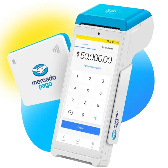 Lectores Mercado Pago Point, de izquierda a derecha Point Mini, Point Plus y Point Smart.