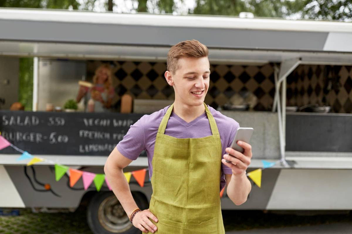 Tap to Pay no iPhone para food trucks e ambulantes
