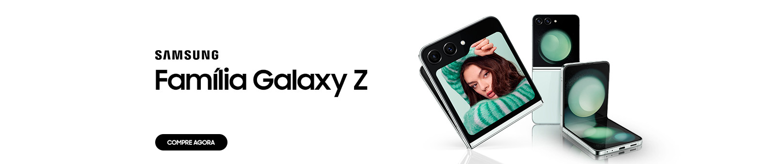 Samsung. Família Galaxy Z. Compre agora.