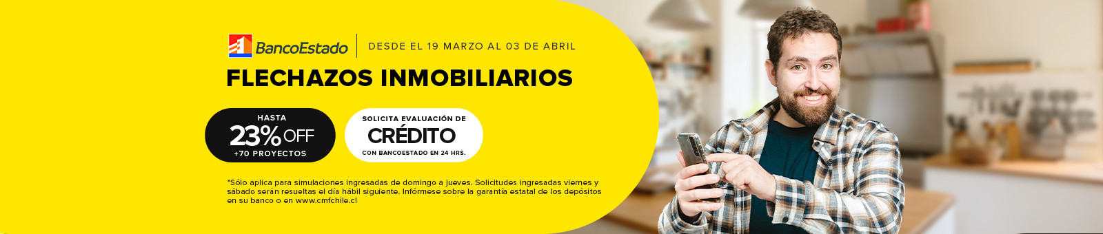 Flechazos inmbobiliarios. Descuentos en proyectos